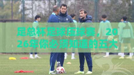 足总杯足球压球赛,2026年你必须知道的五大冷门规律 足总杯足球压球赛,2026年你必须知道的五大冷门规律