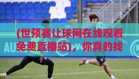 (世预赛让球网在线观看免费直播站)，你真的找对地方了吗？
