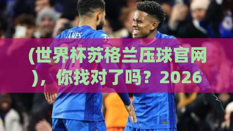 (世界杯苏格兰压球官网),你找对了吗?2026年苏格兰球迷必看指南