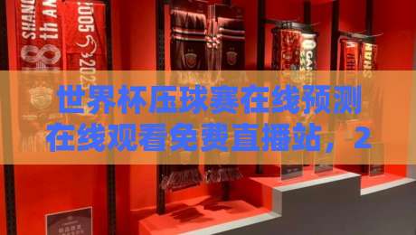 世界杯压球赛在线预测在线观看免费直播站，2026年观赛新选择