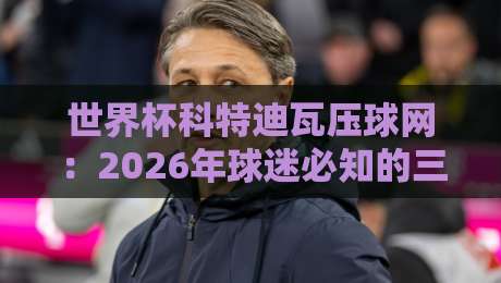 世界杯科特迪瓦压球网:2026年球迷必知的三大实战策略