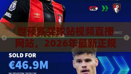 世预赛买球站视频直播网站，2026年最新正规观赛与避坑指南