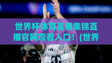 世界杯体育直播集锦直播官网观看入口！(世界杯体育直播)让看球、回顾、追集锦变得简单又过瘾——2026全新攻略