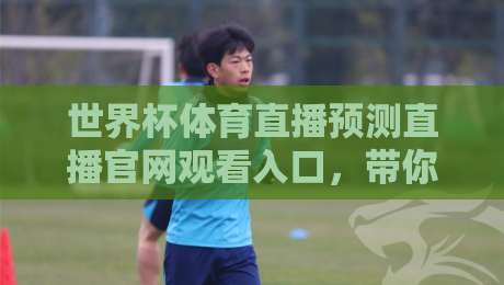 世界杯体育直播预测直播官网观看入口，带你找到最靠谱的入口（世界杯体育直播预测）