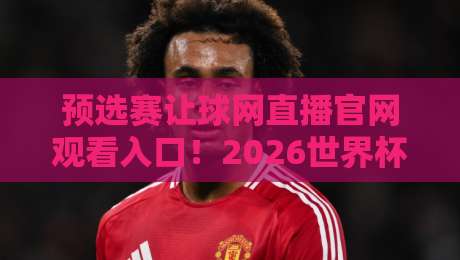 预选赛让球网直播官网观看入口！2026世界杯预选赛直播攻略来了