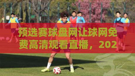 预选赛球盘网让球网免费高清观看直播，2026世预赛观赛指南与实战技巧