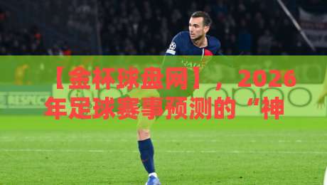 【金杯球盘网】,2026年足球赛事预测的“神算子”出现了?