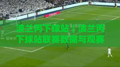 波兰丙下球站｜波兰丙下球站联赛数据与观赛体验：从低级别赛场读懂波兰足球的另一种热度-线上十大最稳娱乐网信号赔率升盘在线看评级时间