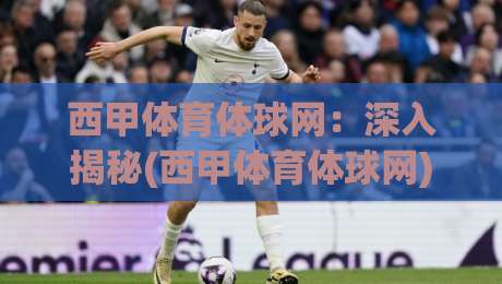 西甲体育体球网:深入揭秘(西甲体育体球网)2026赛季观赛新玩法 西甲体育体球网:深入揭秘(西甲体育体球网)2026赛季观赛新玩法