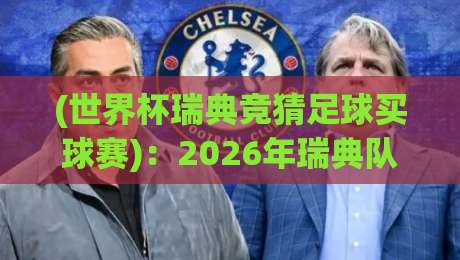 (世界杯瑞典竞猜足球买球赛)：2026年瑞典队竞猜全攻略，这些冷门坑你别踩
