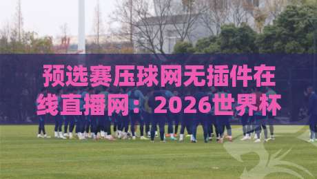 预选赛压球网无插件在线直播网:2026世界杯预选赛观赛新选择,球迷必看指南 预选赛压球网无插件在线直播网:2026世界杯预选赛观赛新选择,球迷必看指南